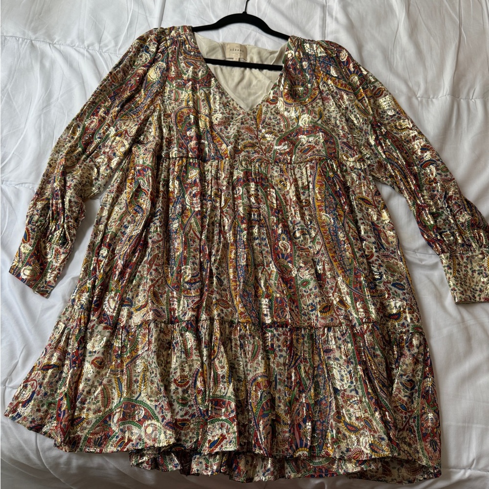 Sezane Aurena dress, size 46, EUC